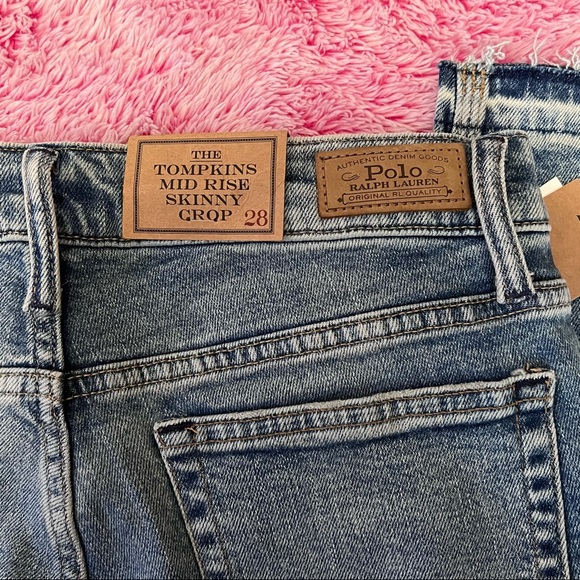 Polo Ralph Lauren Tompkins Mid Rise Skinny Corp Jean - Picture 16 of 16